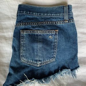 Rag & bone jean shorts! Size 25.